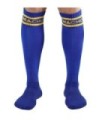 MACHO - CALCETINES LARGOS TALLA ÚNICA AZUL