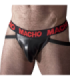 MACHO - MX25RC JOCK CUERO ROJO S