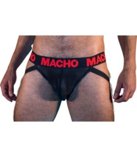 MACHO - MX26X2 JOCK NEGRO/ROJO XL