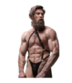 FETISH SUBMISSIVE ATTITUDE - ARNÉS ECOPIEL JOCK STRAP HOMBRE