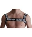 MACHO - ARNÉS DOBLE NEGRO