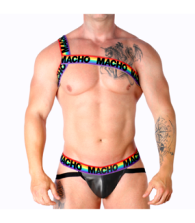 MACHO - ARNÉS ROMANO PRIDE L/XL