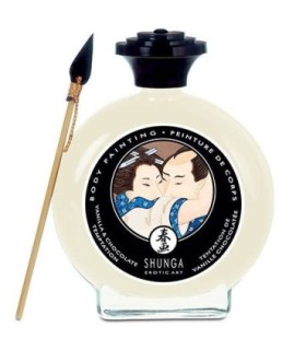SHUNGA - PINTURA CORPORAL DE VAINILLA Y CHOCOLATE