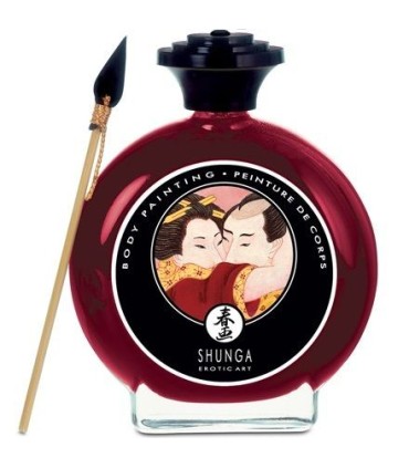 SHUNGA - PINTURA CORPORAL DE FRESAS Y CAVA