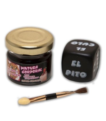 DIABLO PICANTE - PINTURA DE CHOCOLATE Y DADO DE CUERPO