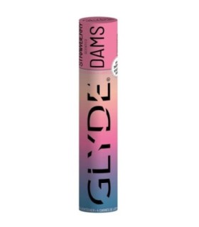 SHEER GLYDE - DAMS LÁMINAS LATEX SEXO ORAL FRESA