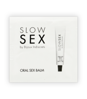 BIJOUX - SLOW SEX BALSAMO PARA SEXO ORAL MONODOSIS