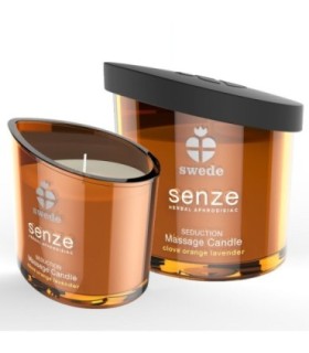 SWEDE - SENZE SEDUCTION VELA MASAJE - CLAVO, NARANJA, LAVANDA
