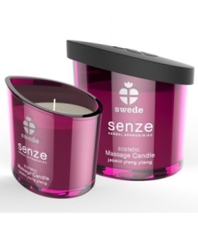 SWEDE - SENZE ECSTATIC VELA MASAJE - JAZMÍN, YLANG YLANG