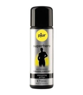 PJUR - SUPERHERO LUBRICANTE ENERGIZANTE GINKGO 30 ML