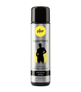 PJUR - SUPERHERO LUBRICANTE ENERGIZANTE GINKGO 100 ML