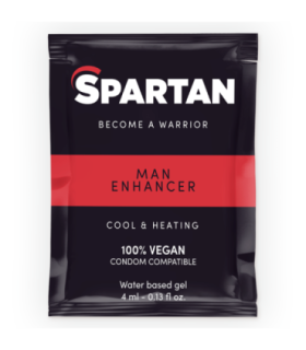 SPARTAN - GEL POTENCIADOR ERECCIÓN EFECTO FRÍO-CALOR 100% VEGANO 4ML
