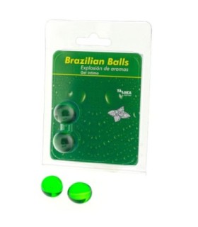 TALOKA - BRAZILIAN BALLS GEL ÍNTIMO MENTA 2 BOLAS