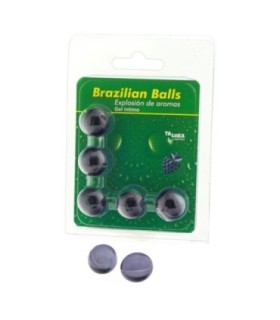 TALOKA - BRAZILIAN BALLS GEL ÍNTIMO FRUTAS DEL BOSQUE 5 BOLAS