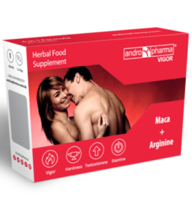 Andropharma Vigor – Complemento alimenticio herbal para la libido masculina