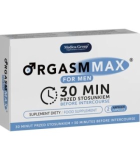 Orgasm Max For Men – Complemento Alimenticio Natural para Potenciar la Vitalidad y el Rendimiento Sexual Masculino