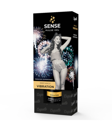 COQUETTE CHIC DESIRE - PULSE GEL FRESA VIBRACIÓN LIQUIDA PREMIUM 6ML