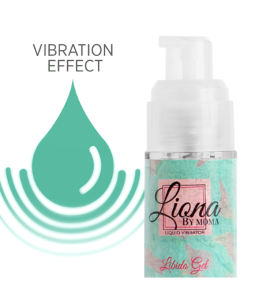 LIONA BY MOMA - VIBRADOR LIQUIDO LIBIDO GEL 15 ML