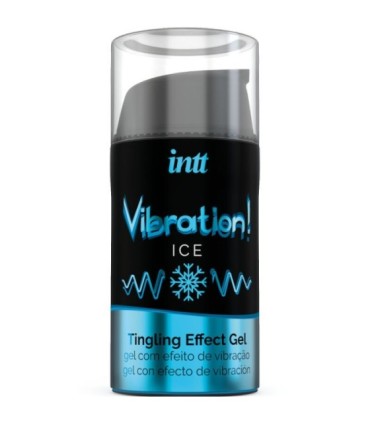 INTT - POTENTE ESTIMULANTE ÍNTIMO GEL VIBRADOR EFECTO FRÍO 15ML