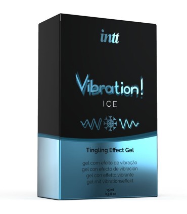 INTT - POTENTE ESTIMULANTE ÍNTIMO GEL VIBRADOR EFECTO FRÍO 15ML