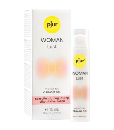 PJUR - WOMAN LUST GEL VIBRADOR PARA ORGASMO 15 ML