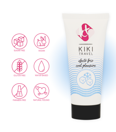 KIKÍ TRAVEL - GEL DESLIZANTE EFECTO FRÍO INTENSIFICADOR 50 ML
