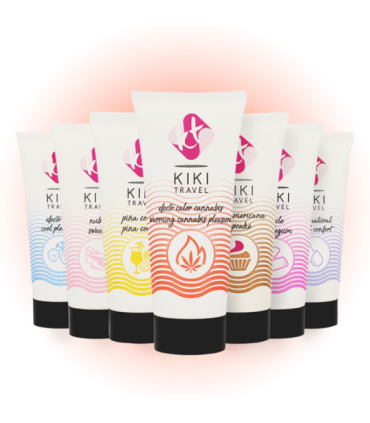 KIKÍ TRAVEL - GEL DESLIZANTE SABOR A CANNABIS EFECTO CALOR INTENSO 50 ML