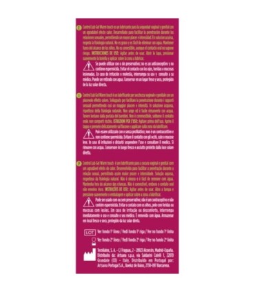 CONTROL - LUB GEL LUBRICANTE EFECTO CALOR 75 ML