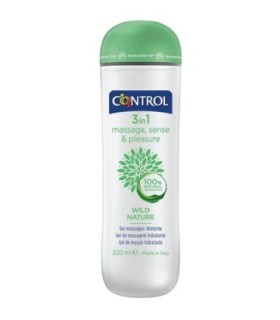 CONTROL - WILD NATURE GEL MASAJE 3 EN 1 200 ML