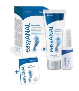 JOYDIVISION EASYANAL - STARTER SET LUBRICANTE + RELAJANTE ANAL