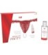 INTT RELEASES - PANTY BRASILEÑO ROJA CON PERLAS Y GEL LUBRICANTE 50 ML
