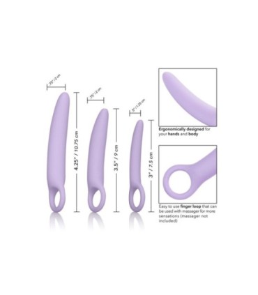 CALEXOTICS - DR LAURA BERMAN ALENA SET DE 3 DILATADOR VAGINAL SILICONA