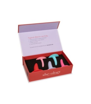 CALEXOTICS - KIT 5PC DILATADORES VAGINALES O ANALES MULTICOLOR