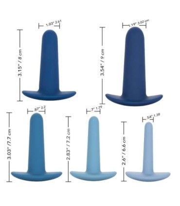 CALEXOTICS - WEARABLE ANAL TRAINING SET 5 PIECES