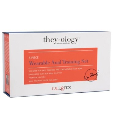 CALEXOTICS - WEARABLE ANAL TRAINING SET 5 PIECES