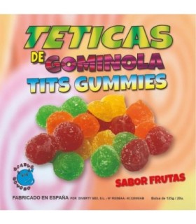 DIABLO GOLOSO - TETICAS DE GOMINOLA SURTIDAS AZUCAR