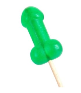 SECRETPLAY - PIRULETA PENE CARAMELO MENTA CON EFECTO FRÍO