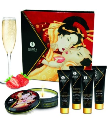 SHUNGA - KIT SECRET GEISHA FRESAS Y CAVA