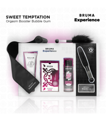 BRUMA XPERIENCE - KIT TENTACIÓN DULCE CHICLE CON POTENCIADOR DE ORGASMOS