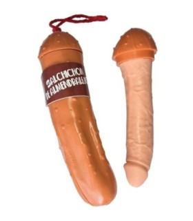 DIABLO PICANTE - DILDO SALCHICHON DE ALMENDRALEJO EXTRA