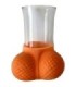DIABLO PICANTE - VASO CHUPITO CRISTAL CON HUEVOS NATURAL