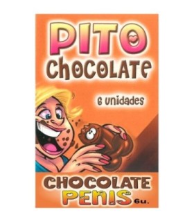 DIABLO PICANTE - CAJA 6 CHOCOLATINAS FORMA PENE