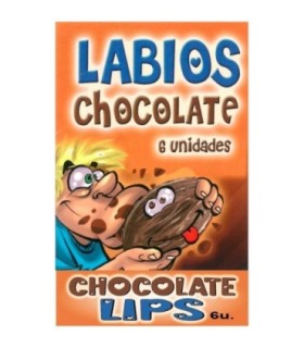 DIABLO PICANTE - CAJA 6 CHOCOLATINAS FORMA VAGINA