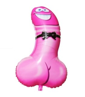 DIABLO PICANTE - GLOBO DE FIESTA FORMA PENE ROSA