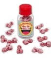 DIABLO PICANTE - 12 CARAMELOS DE LA RISA FORMA PENE FRESA/CEREZA