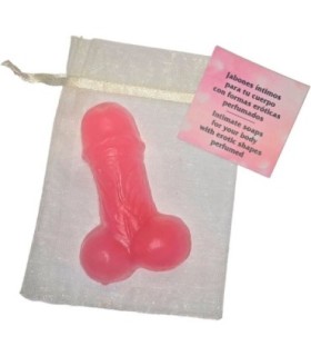 DIABLO PICANTE - JABÓN PERFUMADO FORMA PENE ROSA