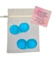DIABLO PICANTE - 2 JABONES PERFUMADOS FORMA PECHOS AZUL