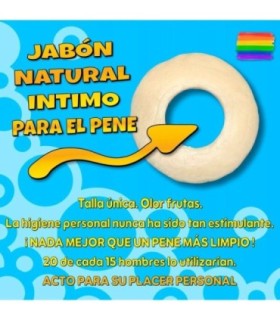 DIABLO PICANTE - JABÓN PERFUMADO HIGIENE MASCULINA 100 GRAMOS NARANJA