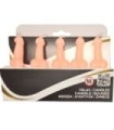 DIABLO PICANTE - CAJA 5 VELAS FORMA PENE CARNE