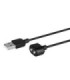 SATISFYER - CABLE USB CARGADOR NEGRO